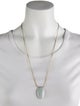 Necklace 14K Jadeite Pendant Necklace