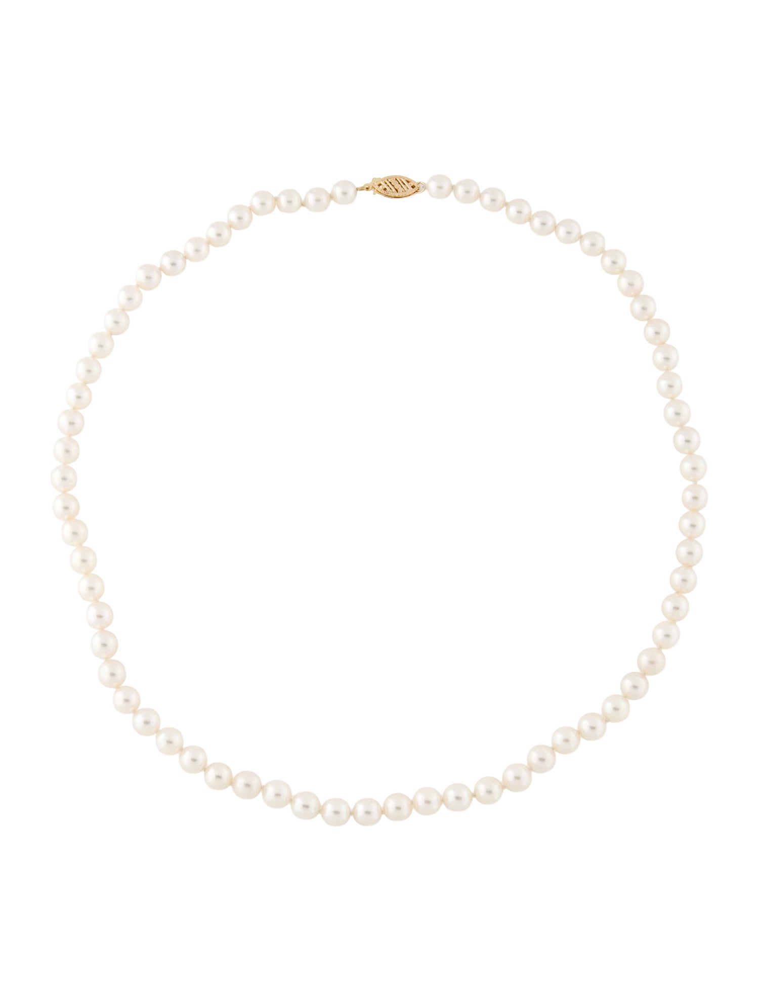 Necklace 14K Pearl Strand