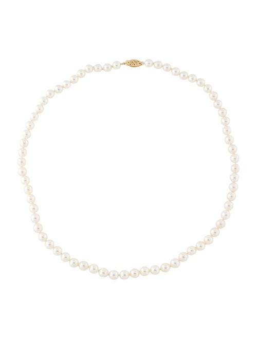 Necklace 14K Pearl Strand Necklace