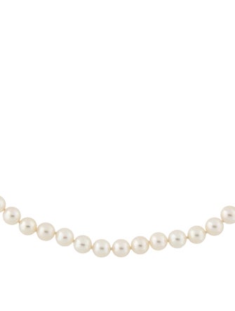 Necklace 14K Pearl Strand Necklace