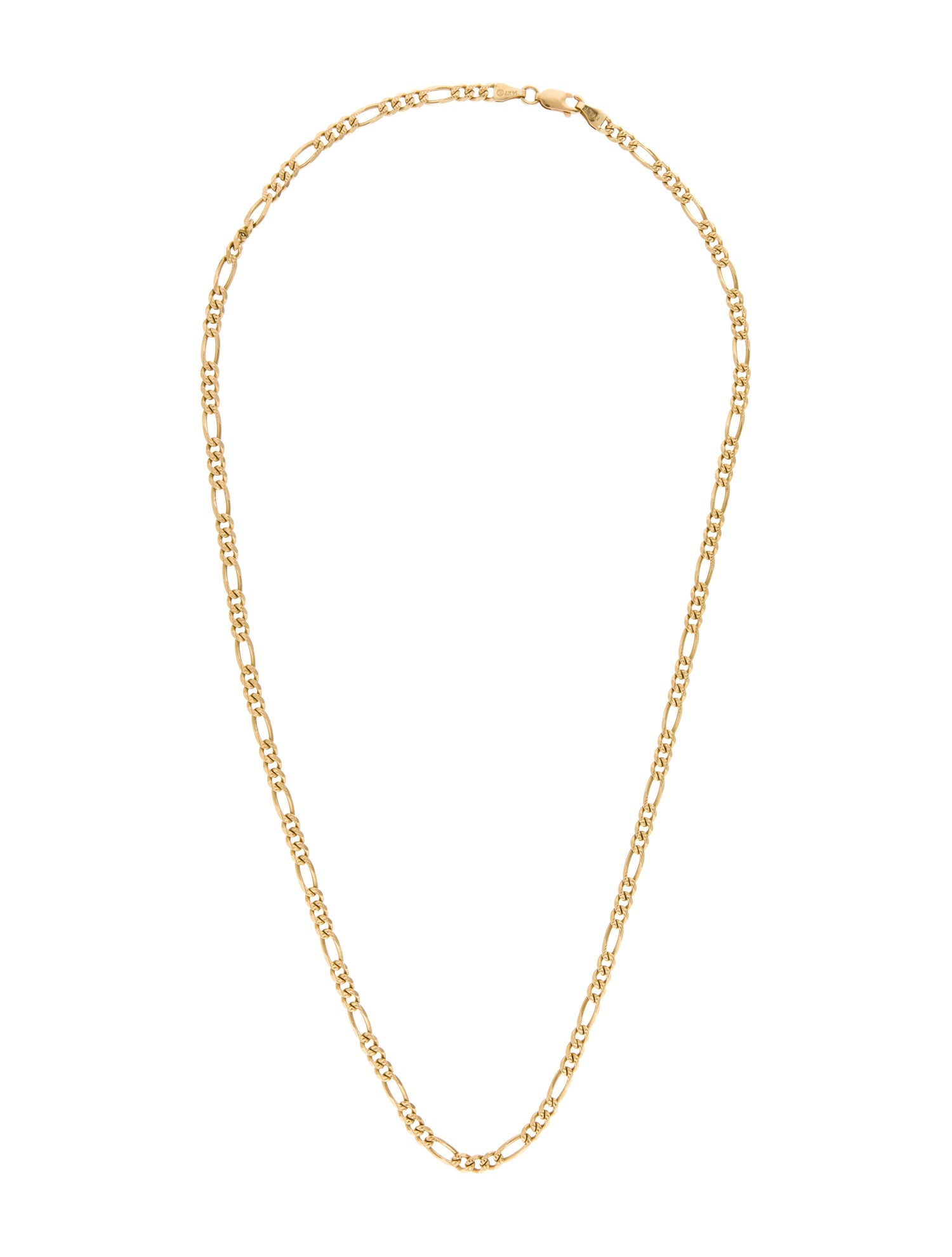 Necklace 14K Figaro Chain Link