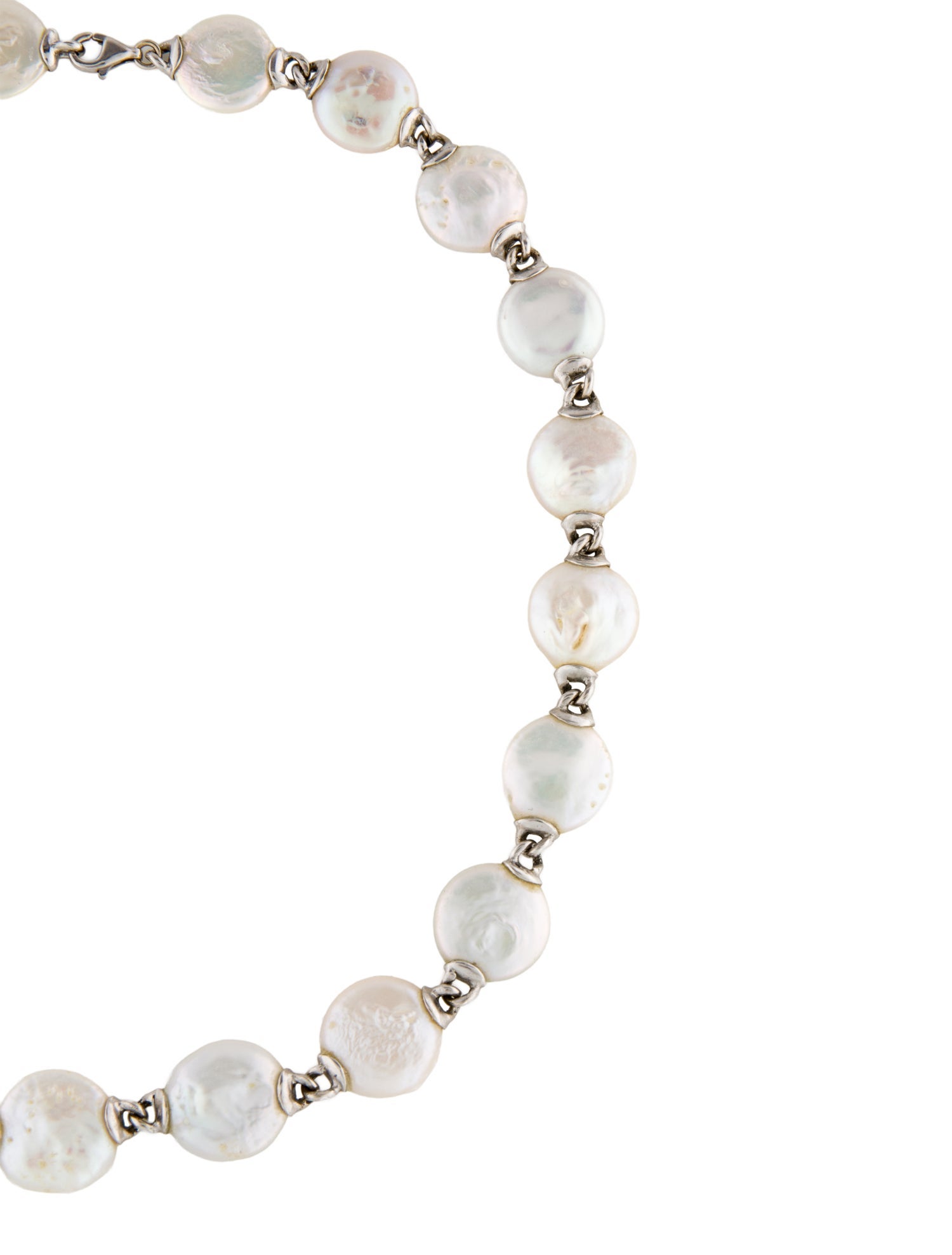 Necklace 18K Pearl Station