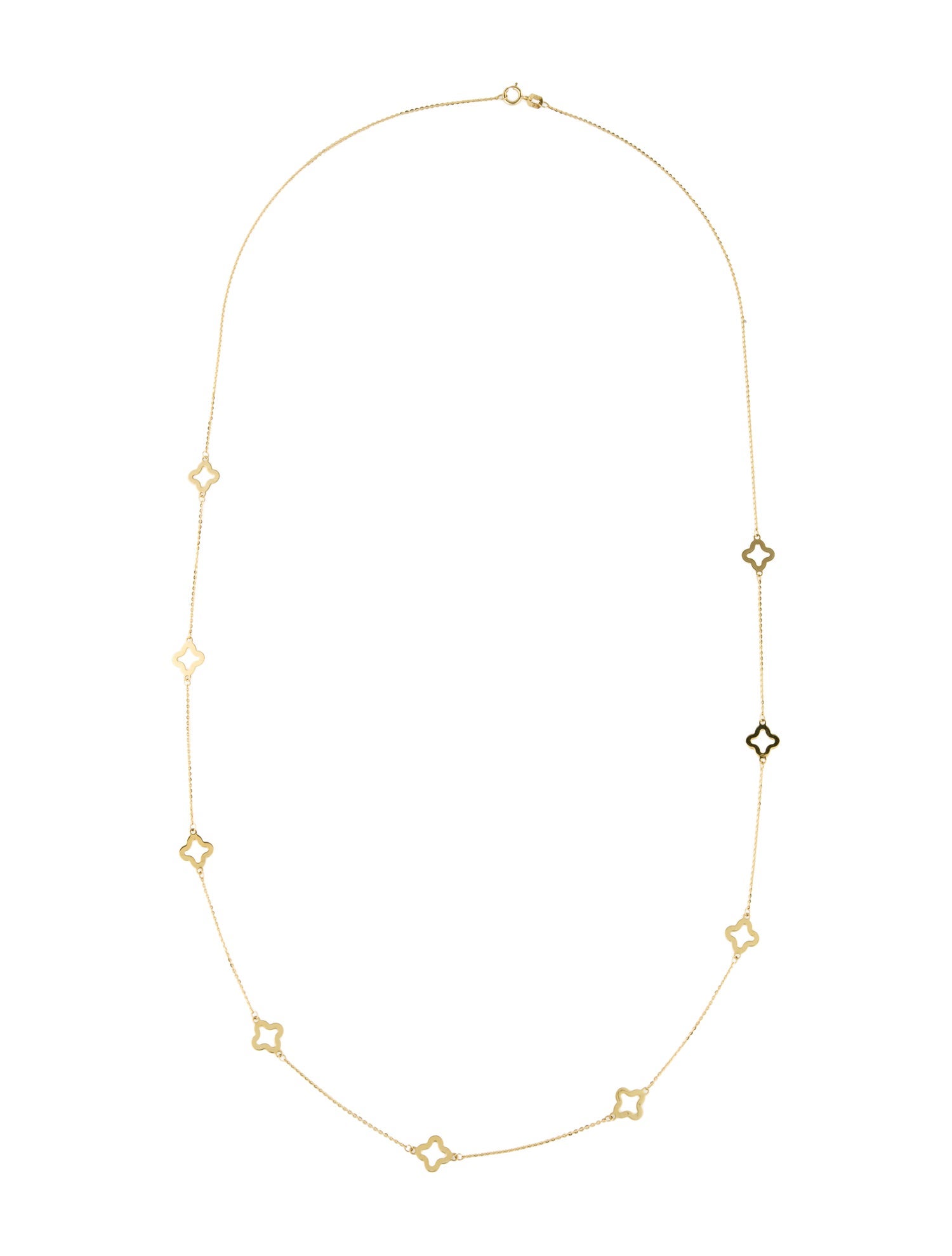Necklace 14K Station