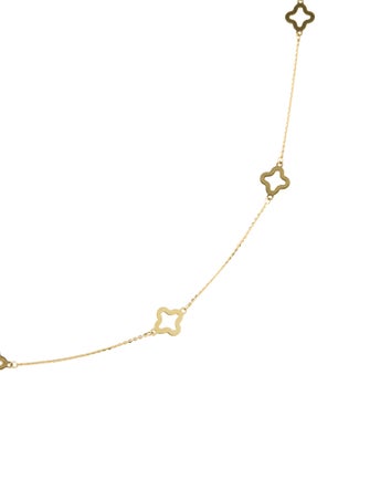 Necklace 14K Station Necklace