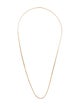 Necklace 14K Flat Link Chain Necklace
