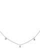 Necklace 14K Diamond Station Collar Necklace