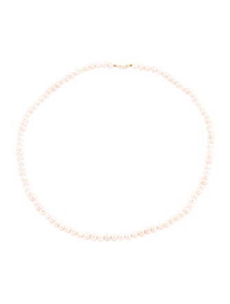 Necklace 14K Pearl Beaded Necklace