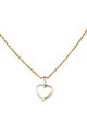 Necklace 14K Diamond Heart Pendant Necklace