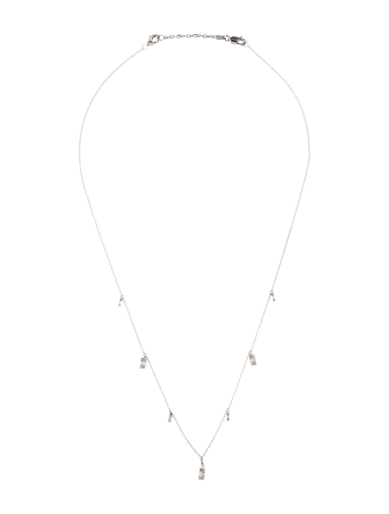 Necklace 14K Diamond Station