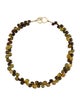 Necklace 18K Tourmaline Beaded Collar Necklace