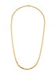 Necklace 14K Herringbone Chain Necklace