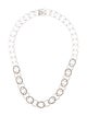 Necklace 14K 3.60ctw Diamond Pave Link Necklace