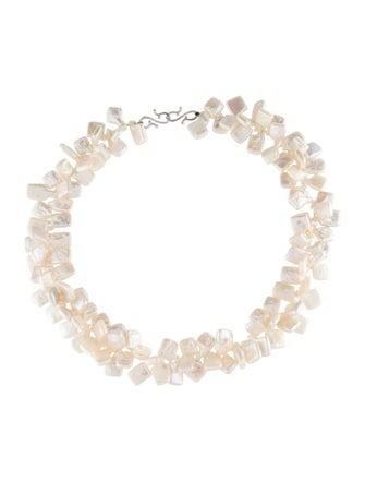 Necklace 18K Pearl Strand Necklace