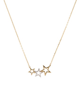Necklace 10K Star Pendant Necklace