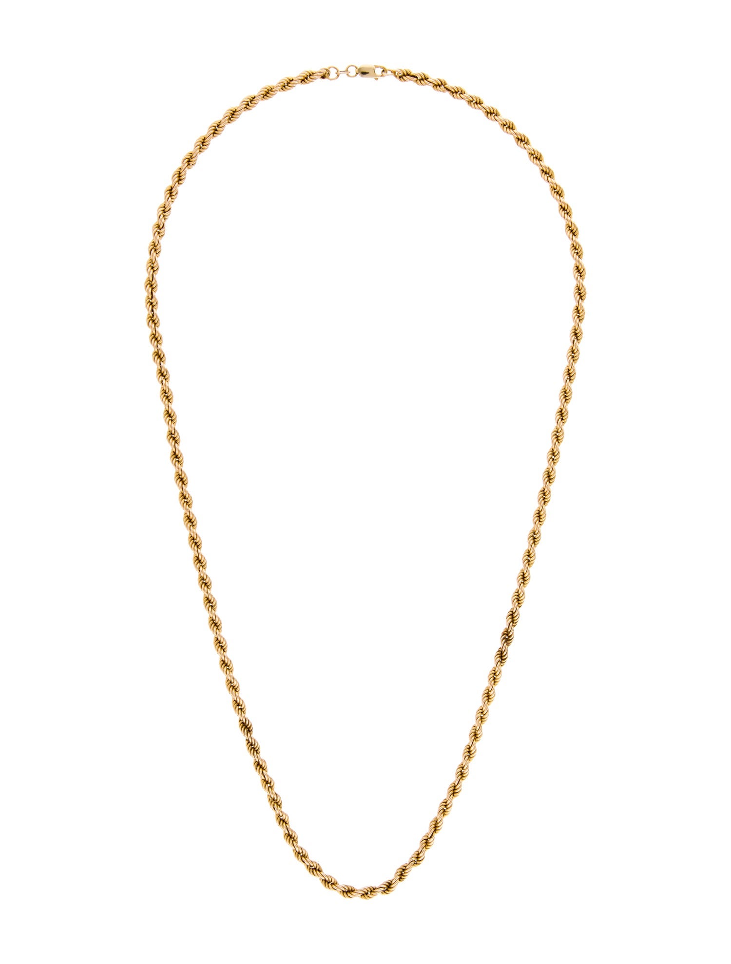Necklace 14K Rope Chain