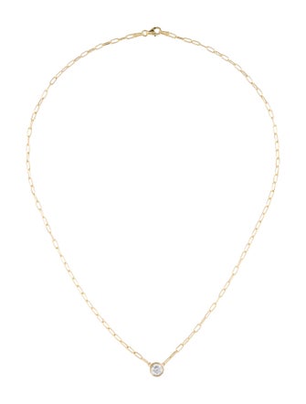 Necklace 14K Lab-Grown Diamond Pendant Necklace