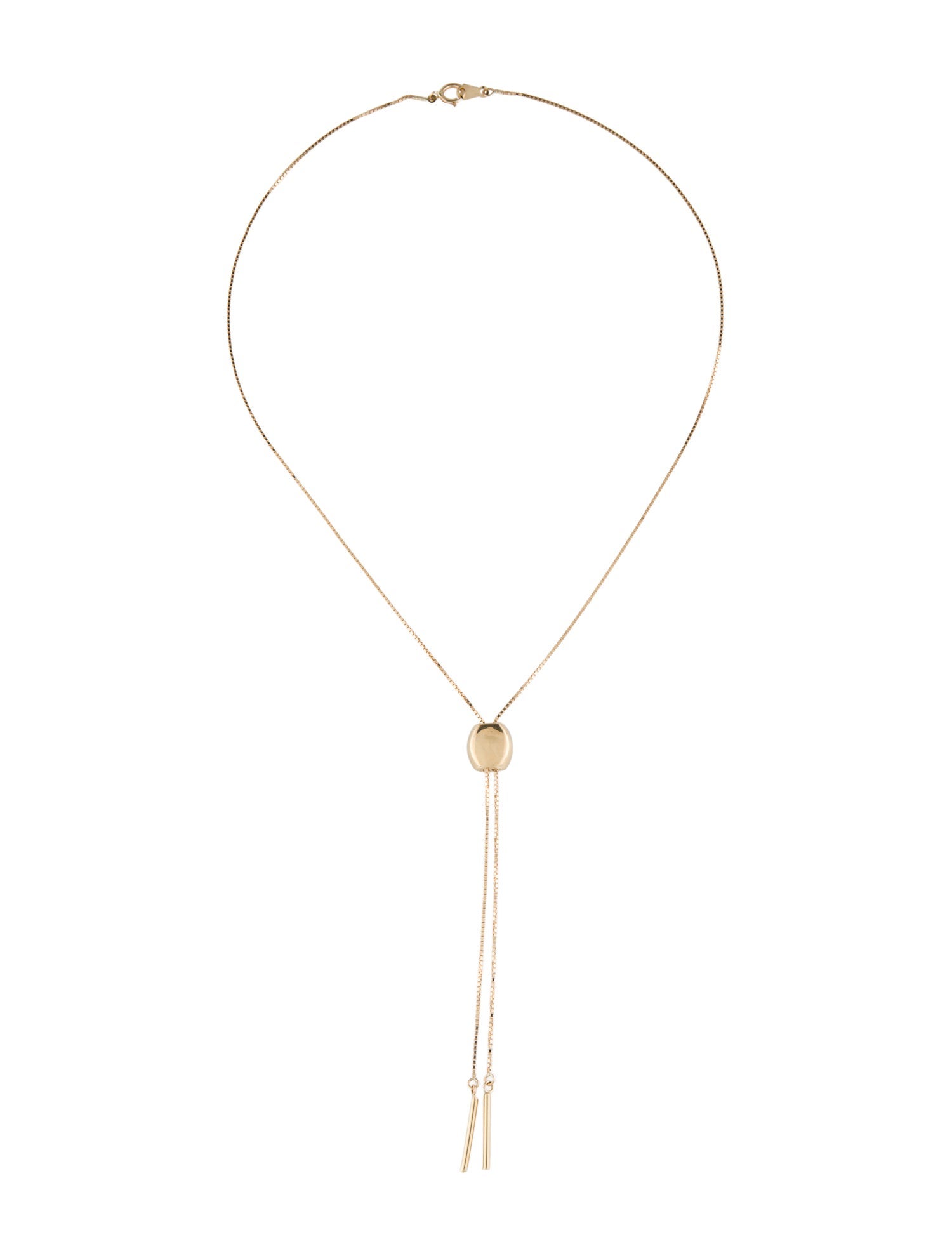 Necklace 14K Bolo