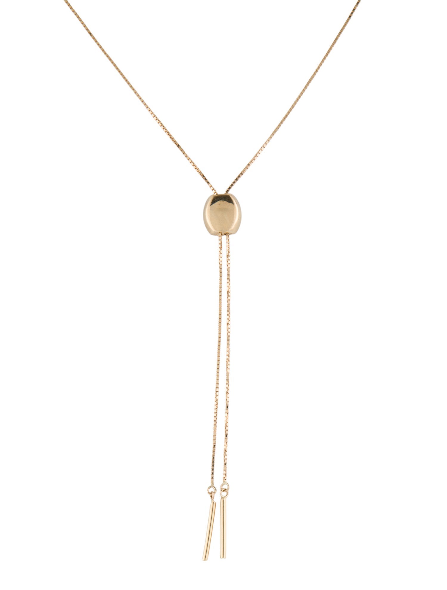 Necklace 14K Bolo