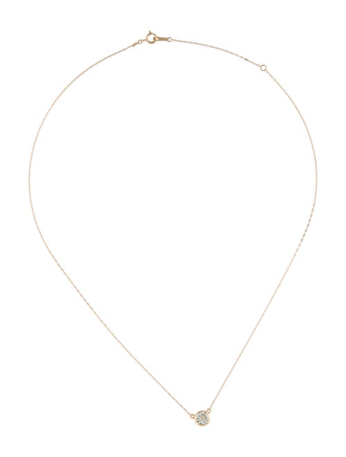 Necklace 14K Feldspar Pendant Necklace