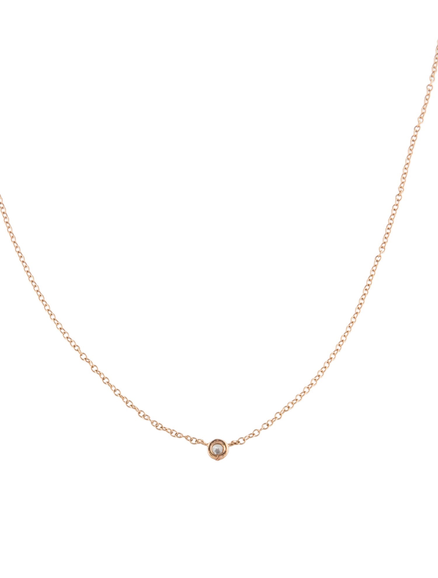 Necklace 14K Diamond Pendant Necklace