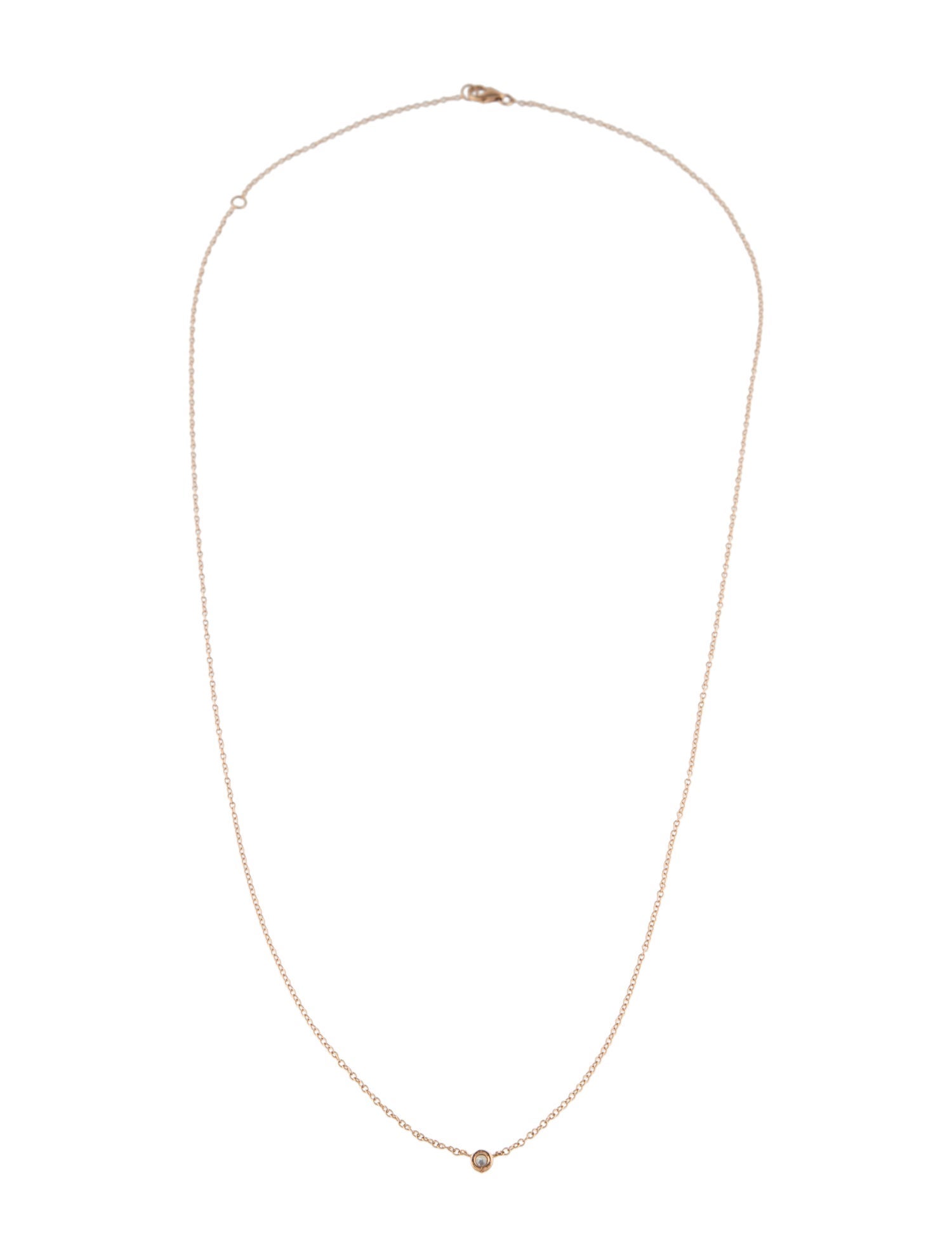 Necklace 14K Diamond Pendant Necklace
