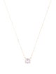 Necklace 14K Kunzite Pendant Necklace
