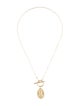 Necklace 14K Mother Mary Toggle Necklace