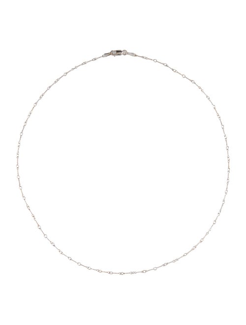 Necklace 14K Bar Link Collar Necklace