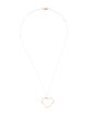 Necklace 14K Heart Pendant Necklace