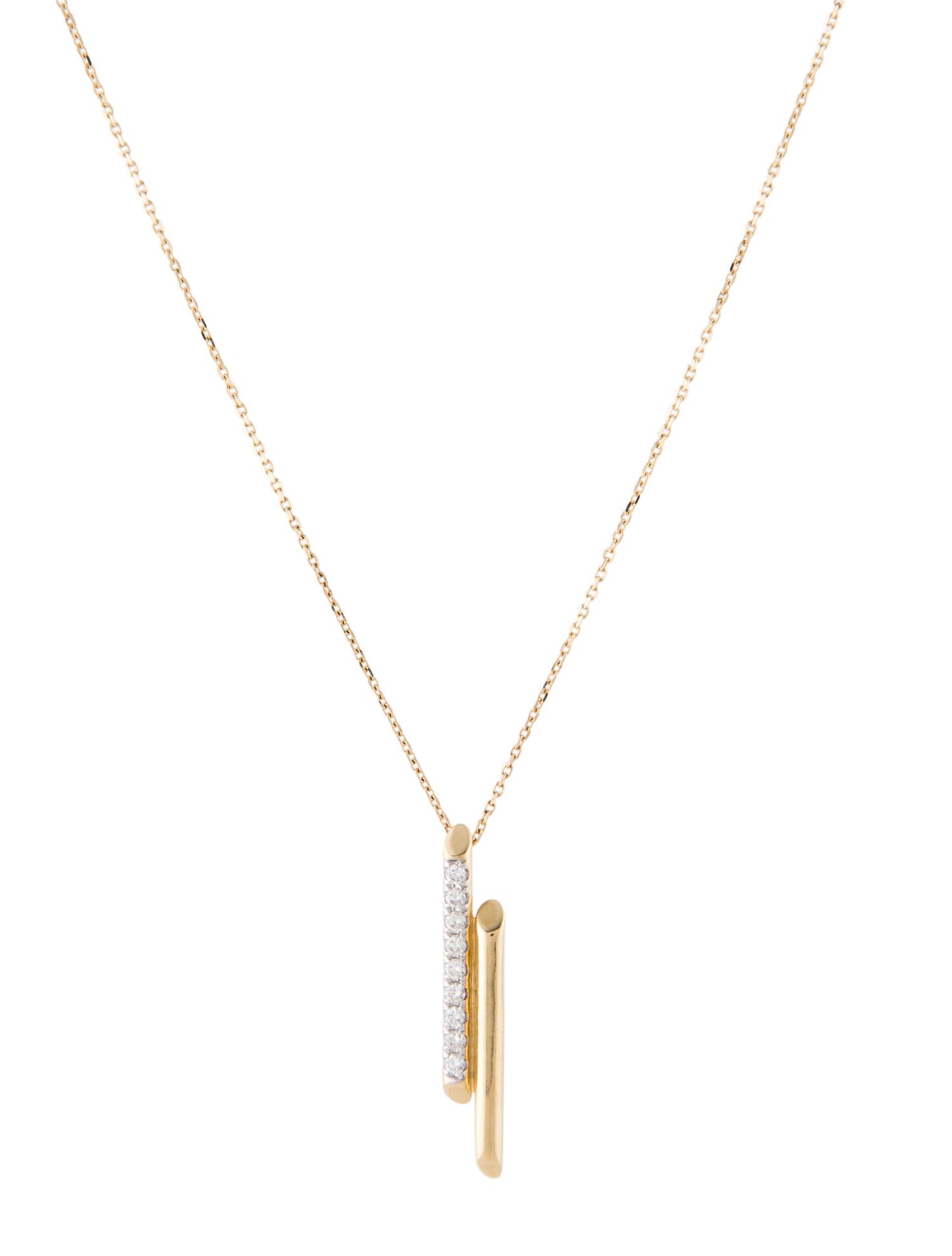 Necklace 14K Diamond Pendant Necklace