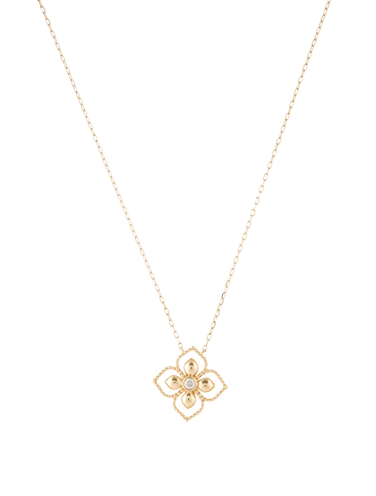 Necklace 14K Diamond Pendant