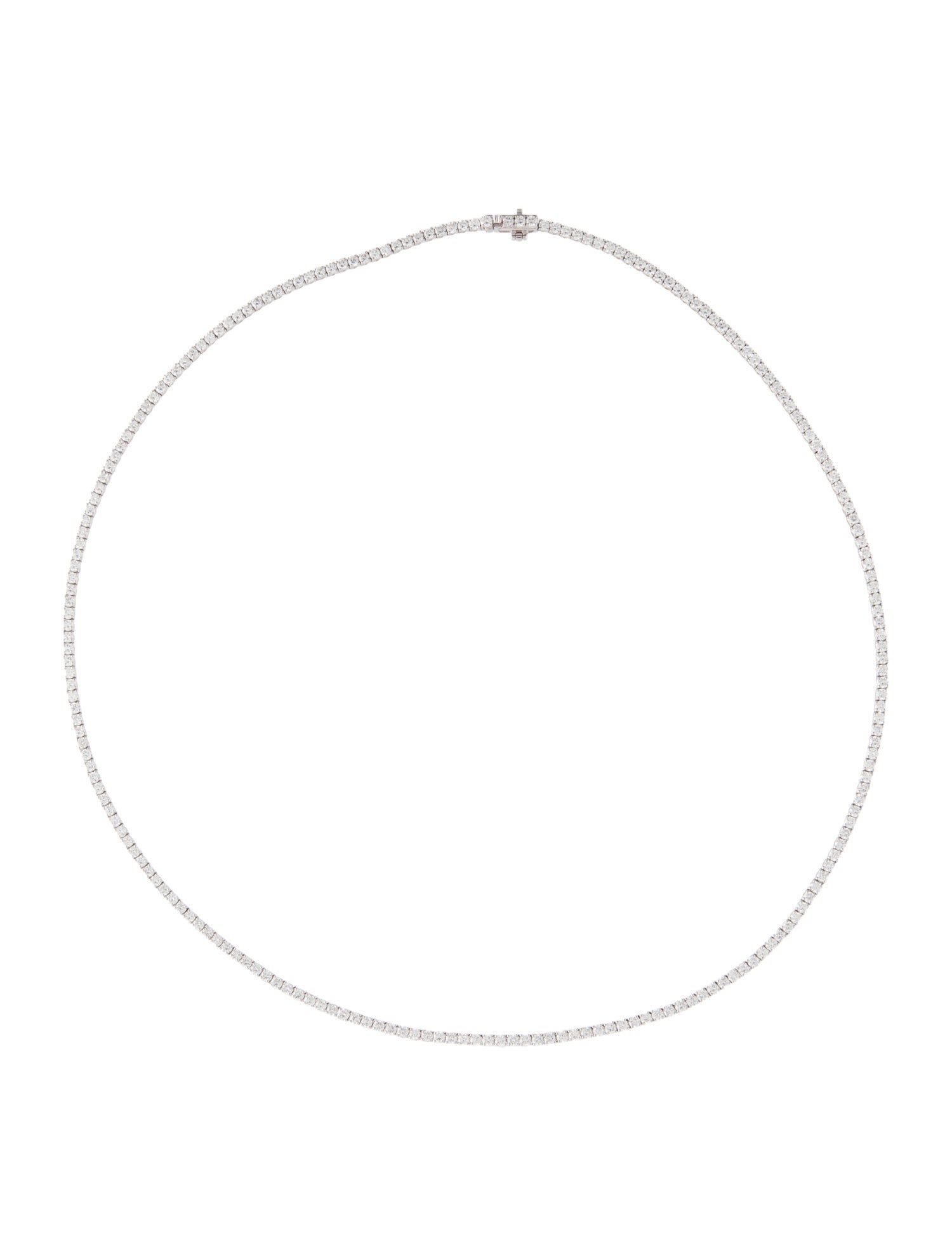 Necklace 14K 7.00ctw Lab-Grown Diamond Tennis Necklace