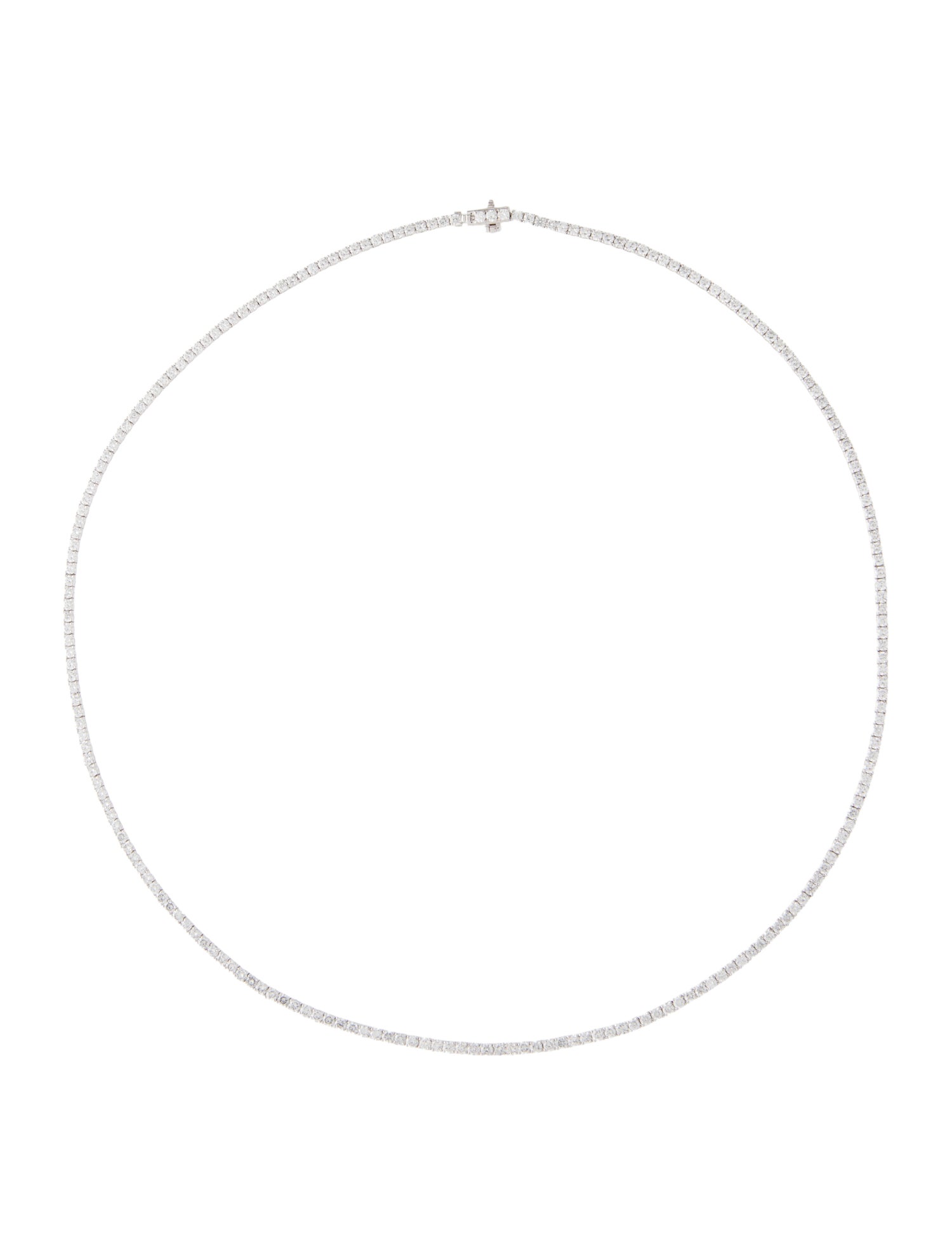 Necklace 14K 7.00ctw Lab-Grown Diamond Tennis Necklace