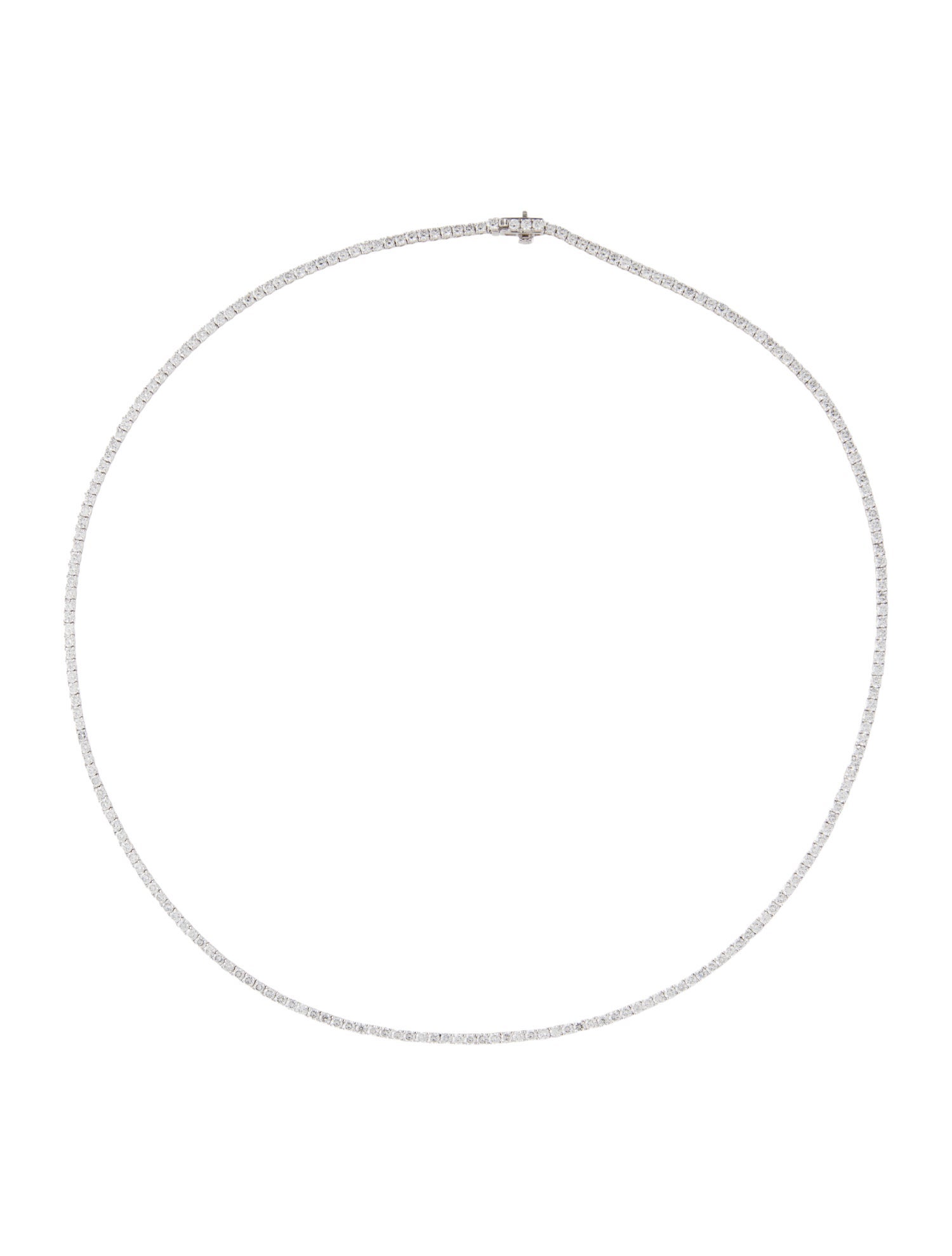 Necklace 14K 7.00ctw Lab-Grown Diamond Tennis Necklace
