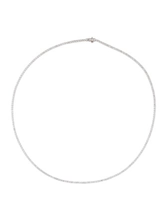 Necklace 14K 7.00ctw Lab-Grown Diamond Tennis Necklace