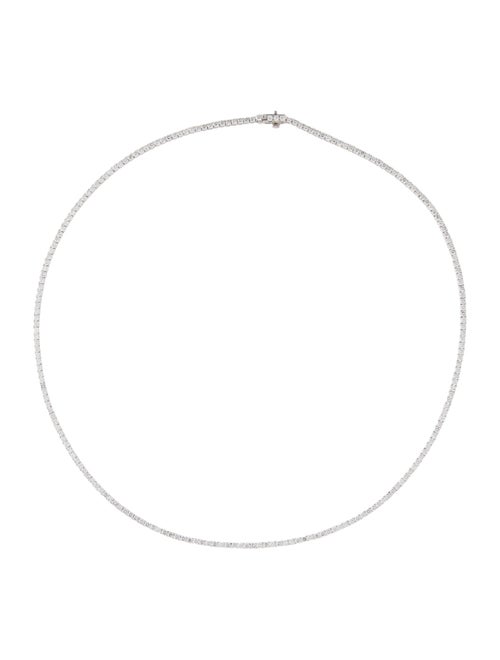 Necklace 14K 7.00ctw Lab-Grown Diamond Tennis Necklace