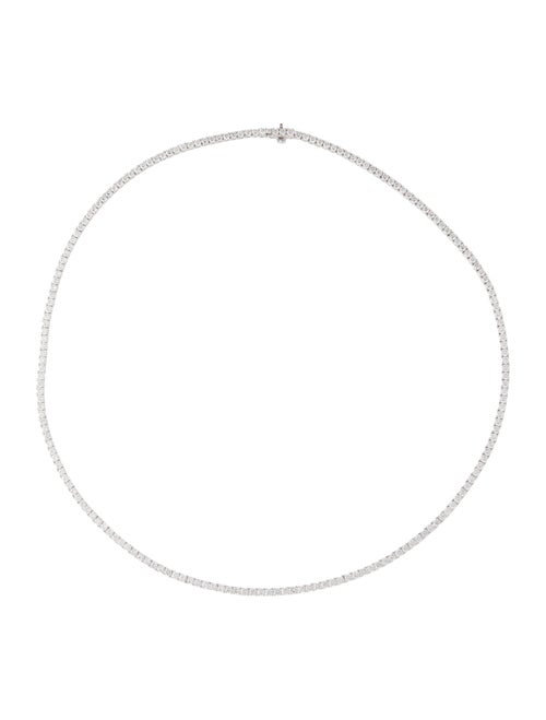 Necklace 14K 10.00ctw Lab-Grown Diamond Tennis Necklace