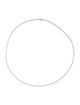 Necklace 14K 10.00ctw Lab-Grown Diamond Tennis Necklace