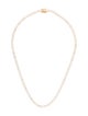 Necklace 14K 22.03ctw Lab-Grown Diamond Tennis Link Necklace