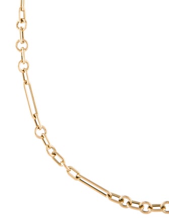 Necklace 14K Mixed Link Chain Necklace