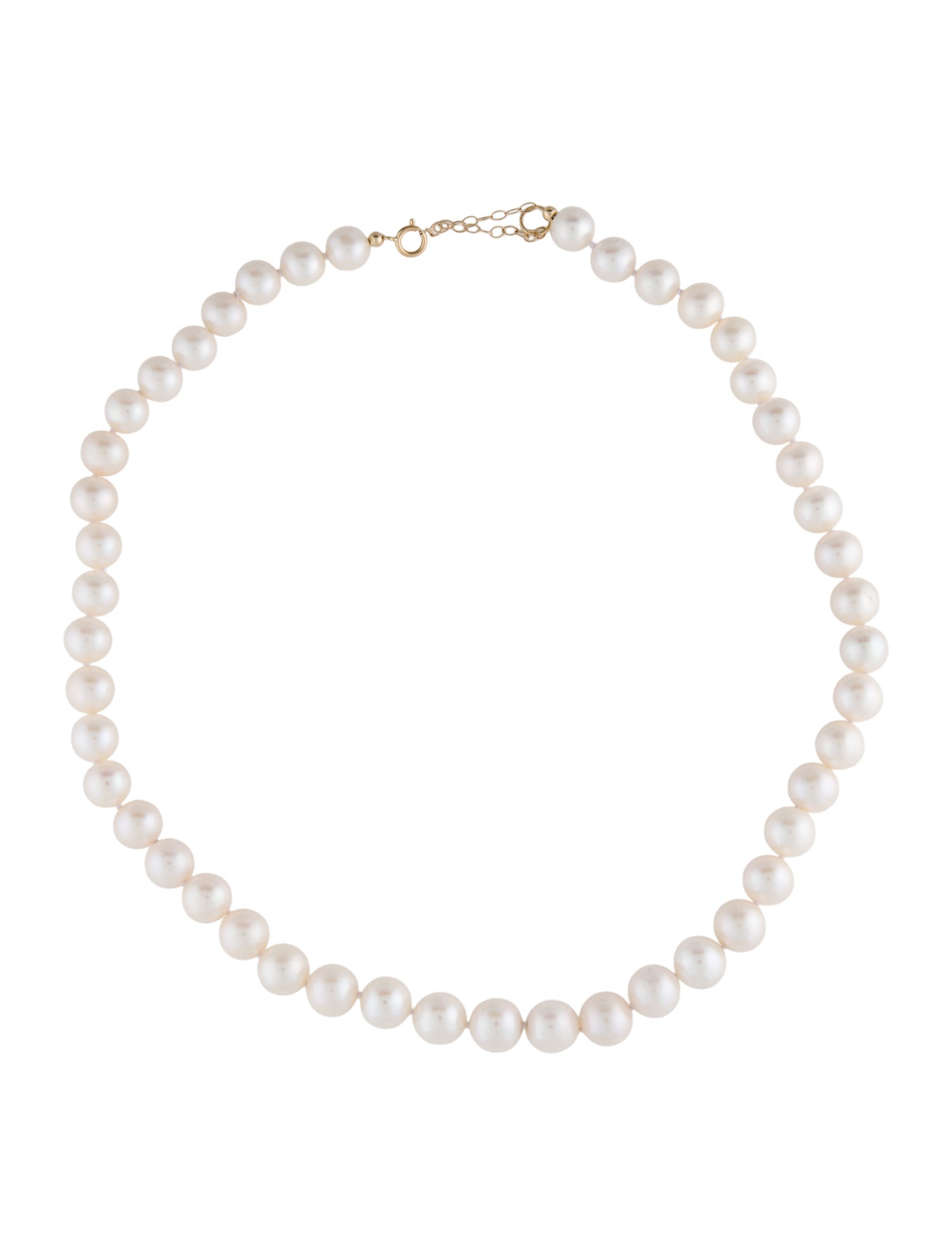 Necklace f14K Pearl Strand