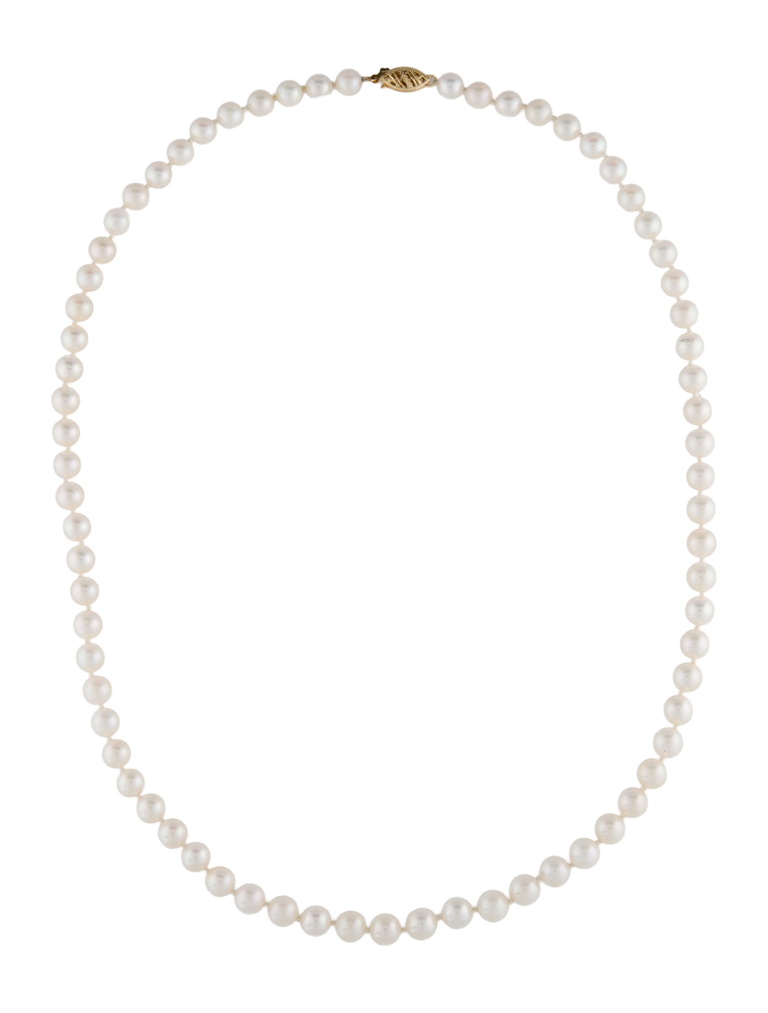 Necklace 14K Pearl Strand