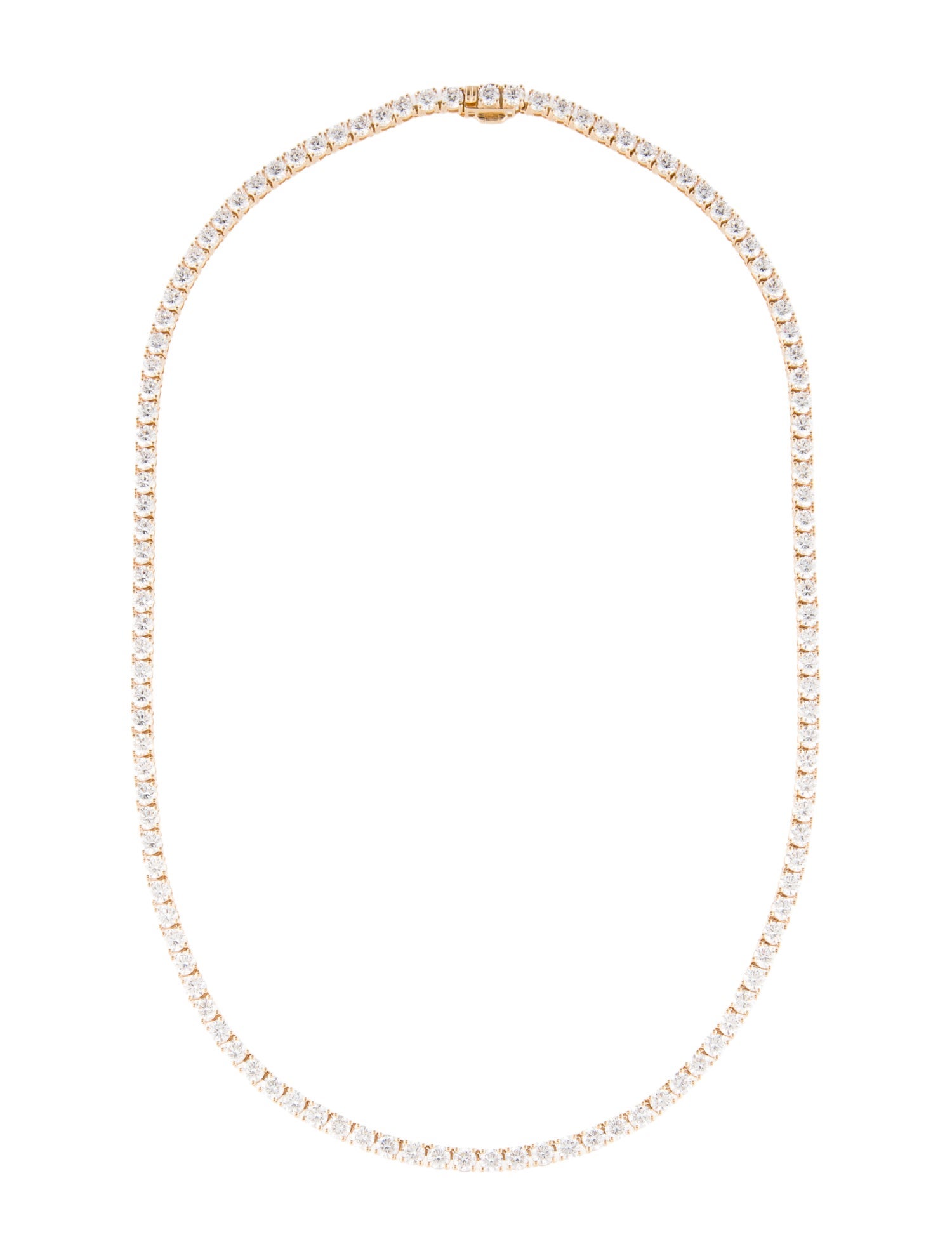 Necklace 14K 21.06ctw Lab-Grown Diamond Collar