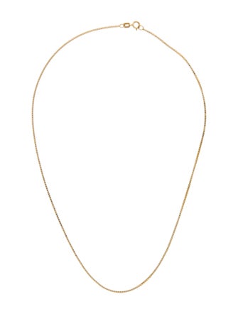 Necklace 14K Classic Chain Necklace
