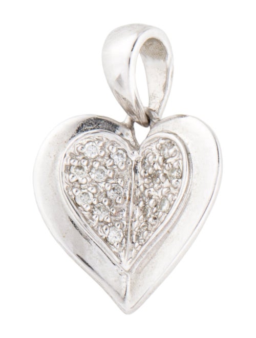 Necklace 14K Diamond Heart Pendant