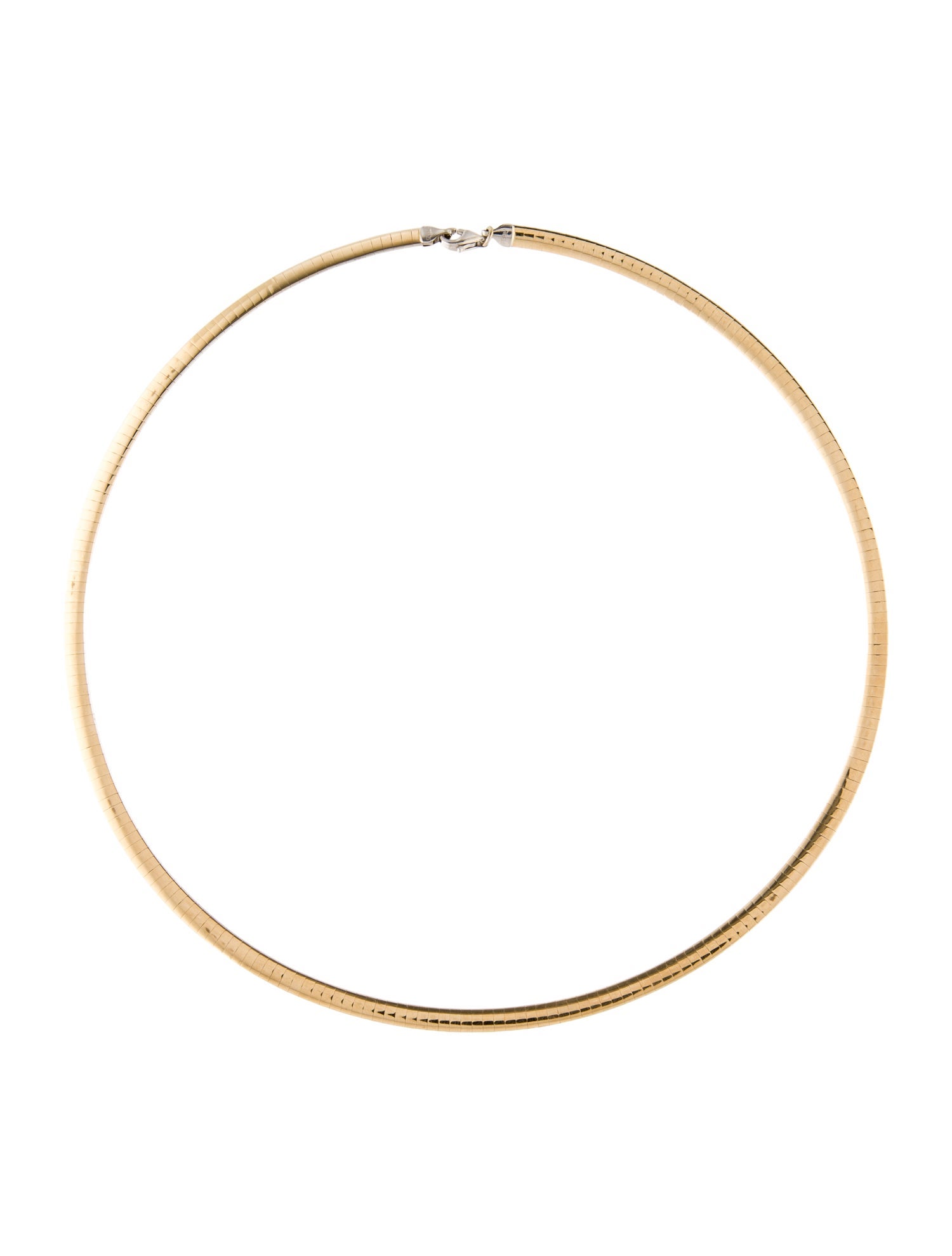 Necklace 10K Two-Tone Chain Necklace