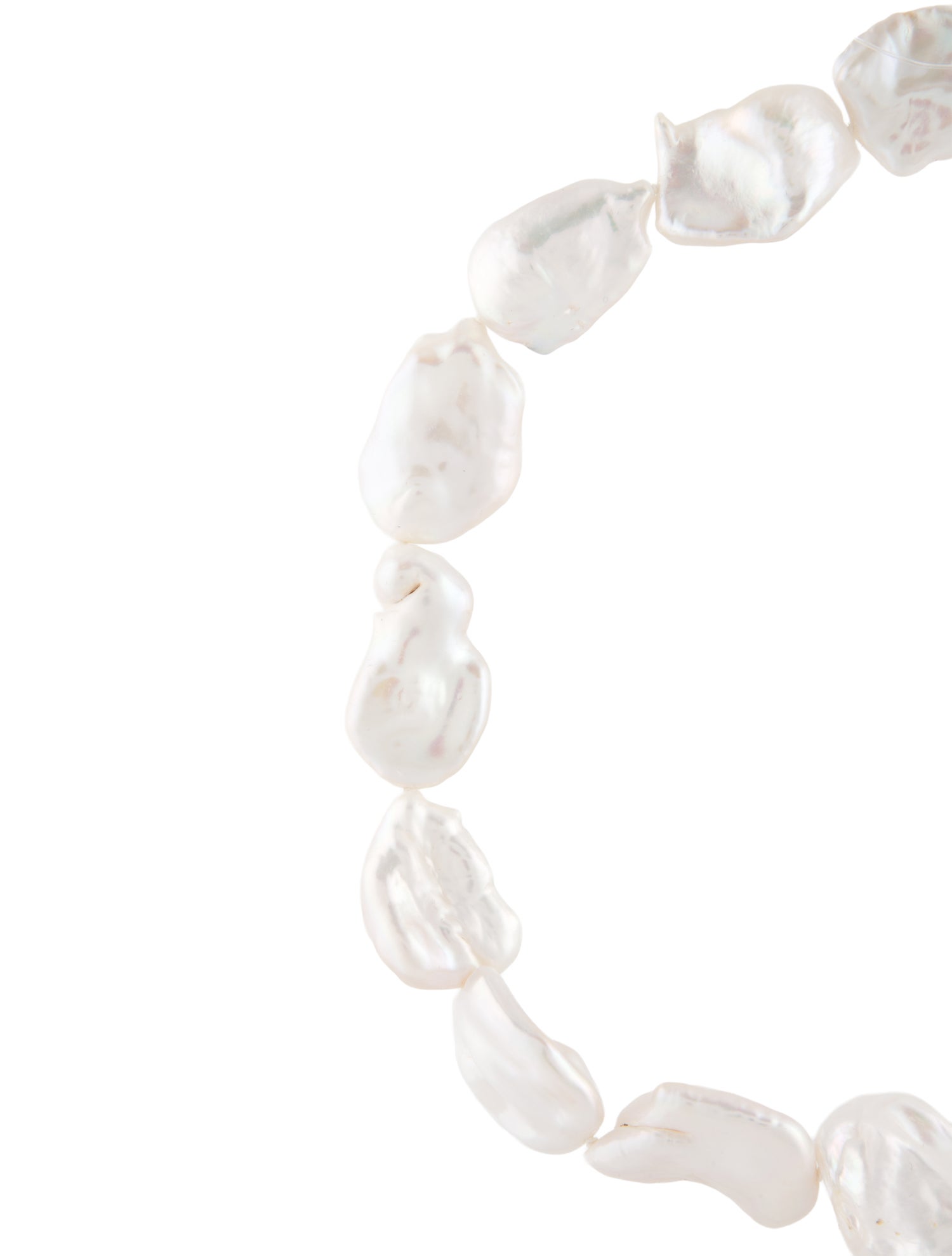 Necklace 18K Pearl Bead Strand