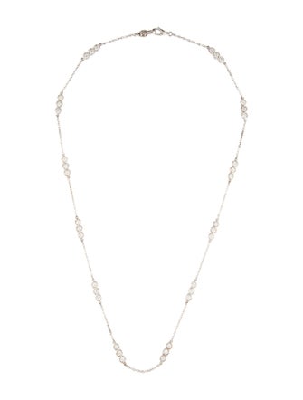 Necklace Ella Gafter 18K 6.84ctw Diamond Station Necklace