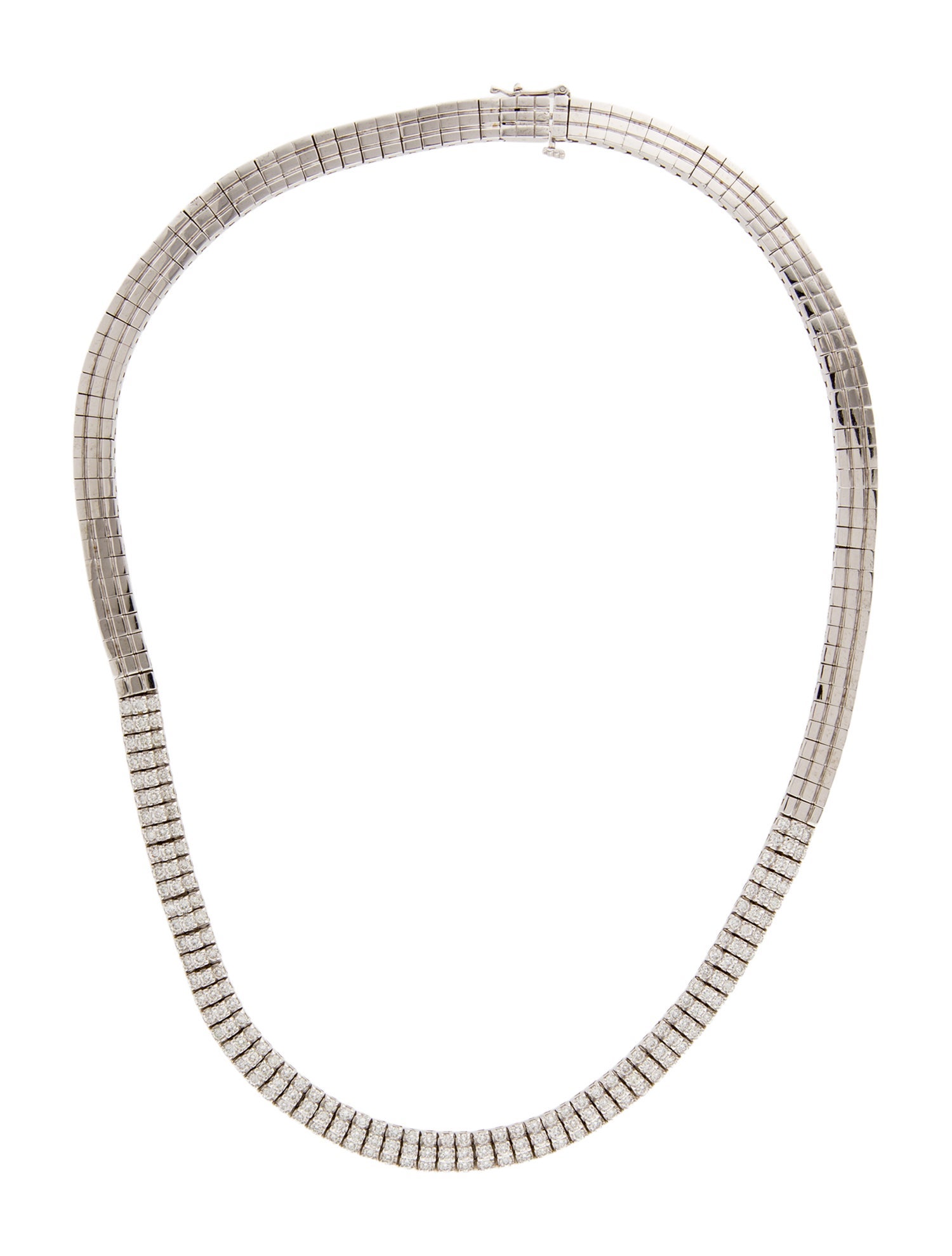 Necklace 14K 3.60ctw Diamond Collar