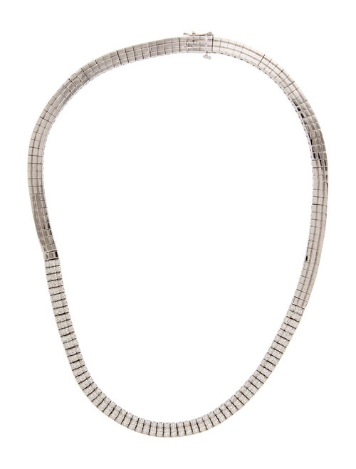 Necklace 14K 3.60ctw Diamond Collar Necklace